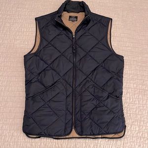 XS Mens Navy Blue J. Crew Vest